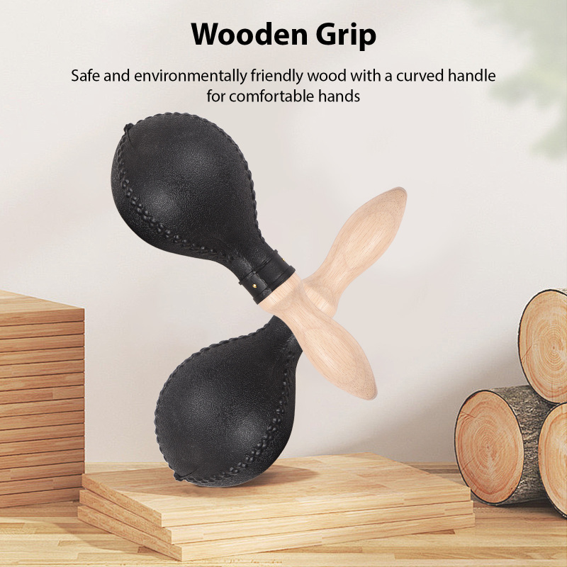 Musical Instrument Maraca - 1Pair 25cm Maracas Sand Hammer Percussion