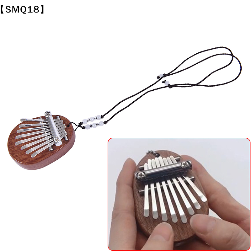 Musical Instruments Names - Mini Kalimba 8 Keys Thumb Piano