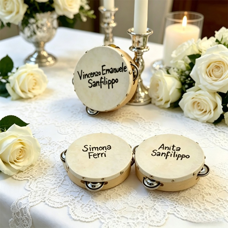 Musical Instruments Names - 3/5PCS ﻿ Wedding Tambourine Drums Custom