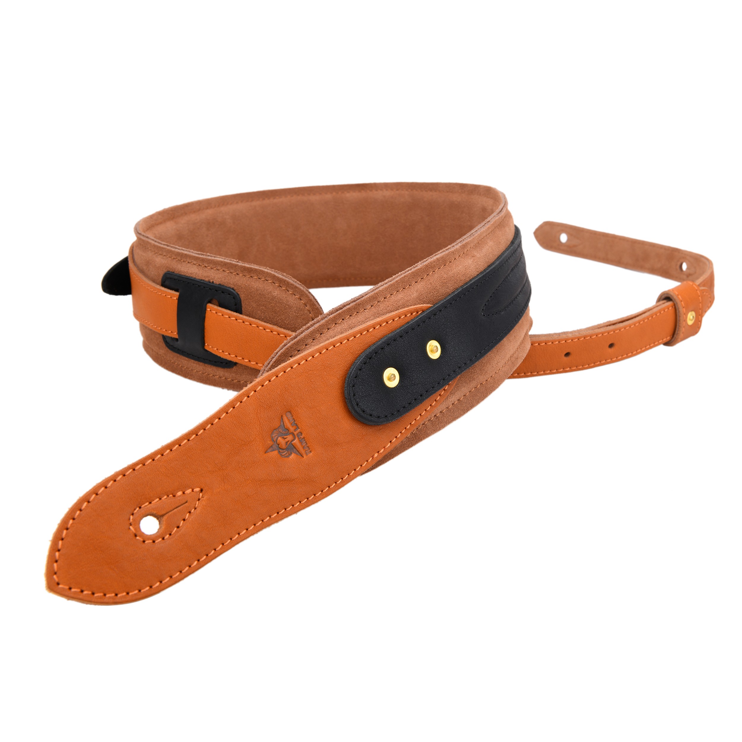 Musical Instrument Band - 3 inch Wide Leather Guitar Strap
