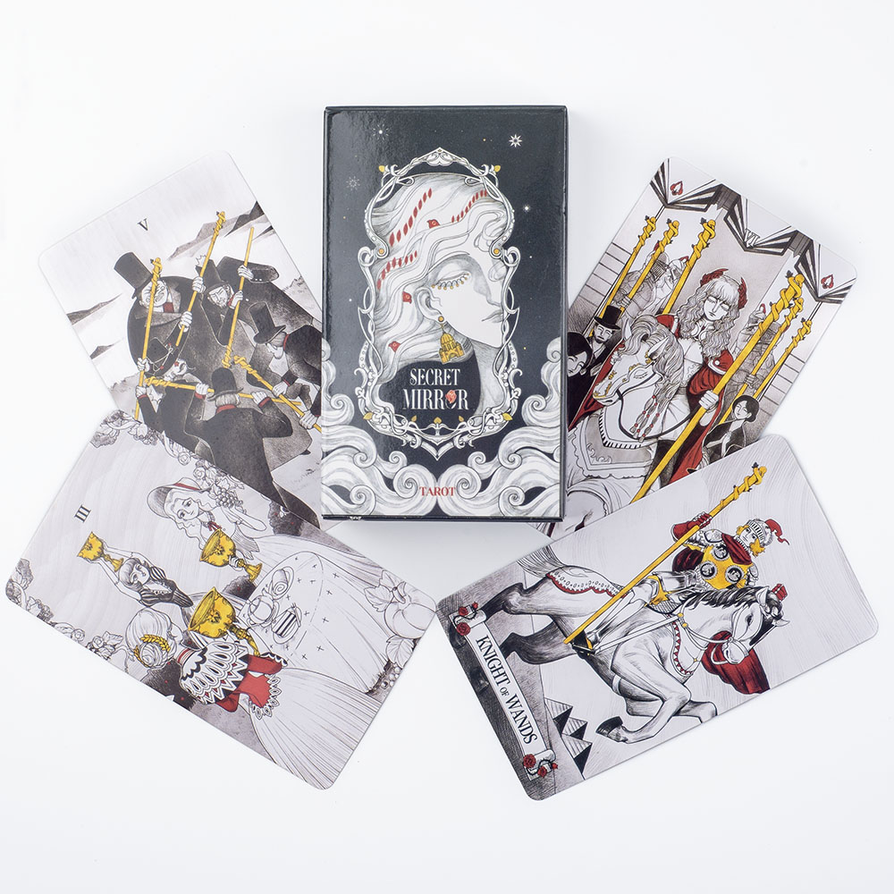 Musical Instrument Symbols - Secret Mirror Tarot Cards 10.3*6Cm Feminine