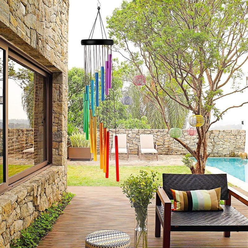 Creative New 12 Tubes Aluminum - Wind Chime Tubular recension och pris