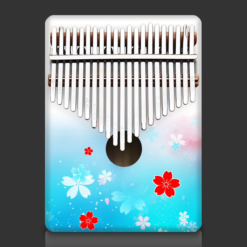 Colorful 21 Key Kalimba Kids C - Musical Instrument For Beginners recension och pris