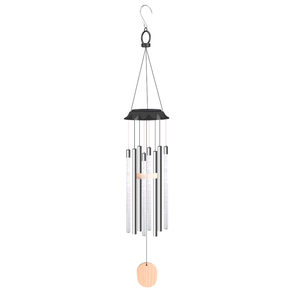 Solar Led Wind Chime Light Var - Wind Chime Tubular recension och pris