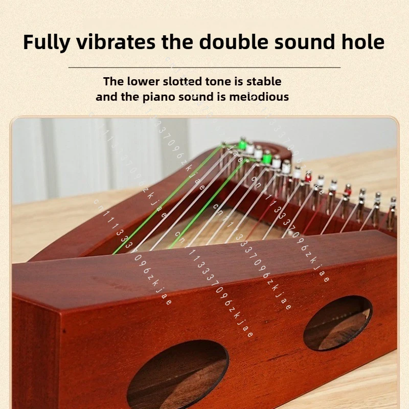Handmade 15 Tone Harp Sound Th - Musical Instrument For Beginners recension och pris