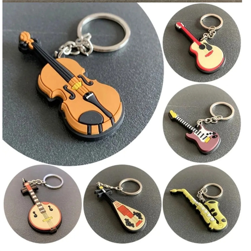 New Arrival Guitar Keychain Ma - Musical Instrument Photo recension och pris