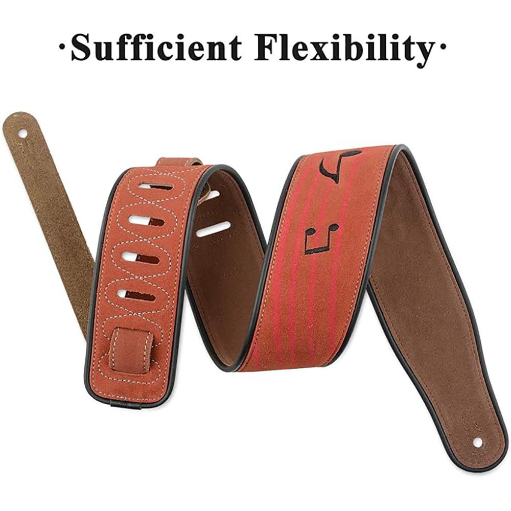Durable Leather Guitar Strap,  - Musical Instrument Band recension och pris