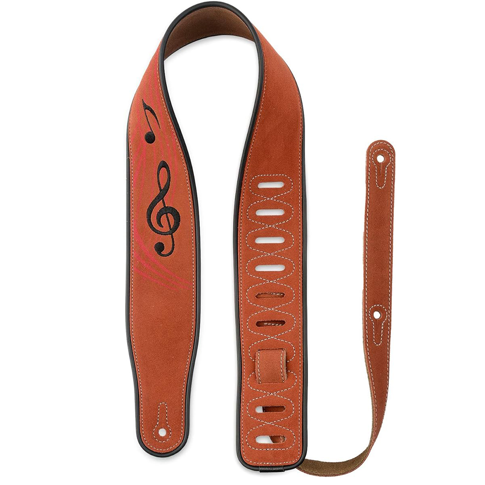 Durable Leather Guitar Strap,  - Musical Instrument Band recension och pris