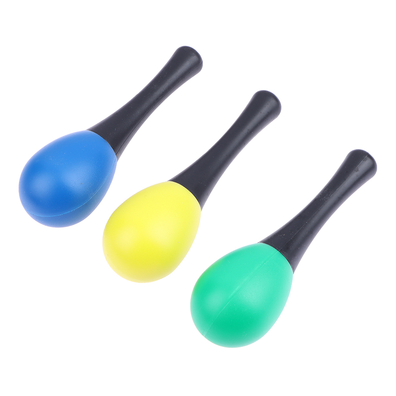 2Pcs Plastic Maracas Sand Hamm - Musical Instrument Maraca recension och pris
