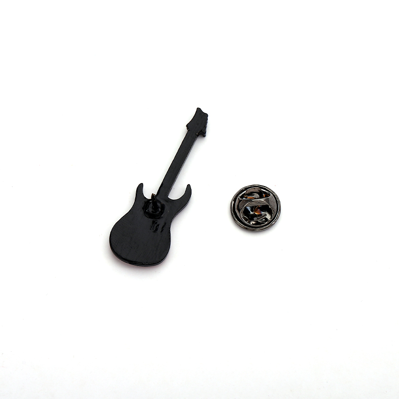 Pins Custom Bass Guitar Brooch - Musical Instrument Symbols recension och pris