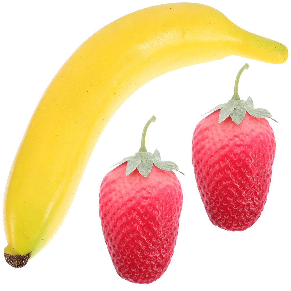3Pcs Simulation Fruit Shaker M - Musical Instrument Maraca recension och pris