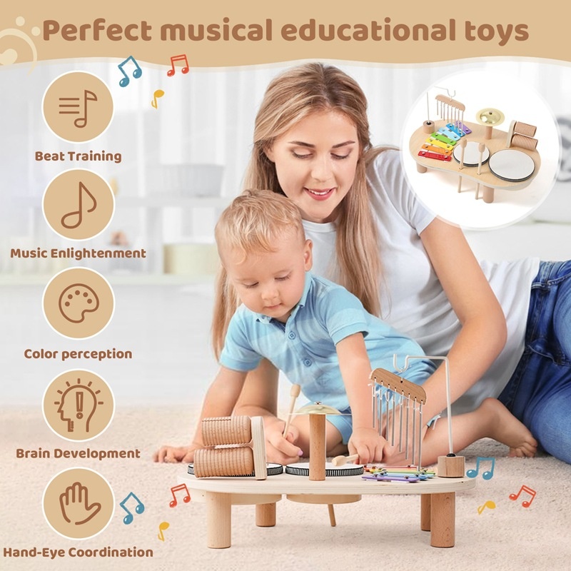 LazyChild Kids Educational Toy - Musical Instrument Games recension och pris