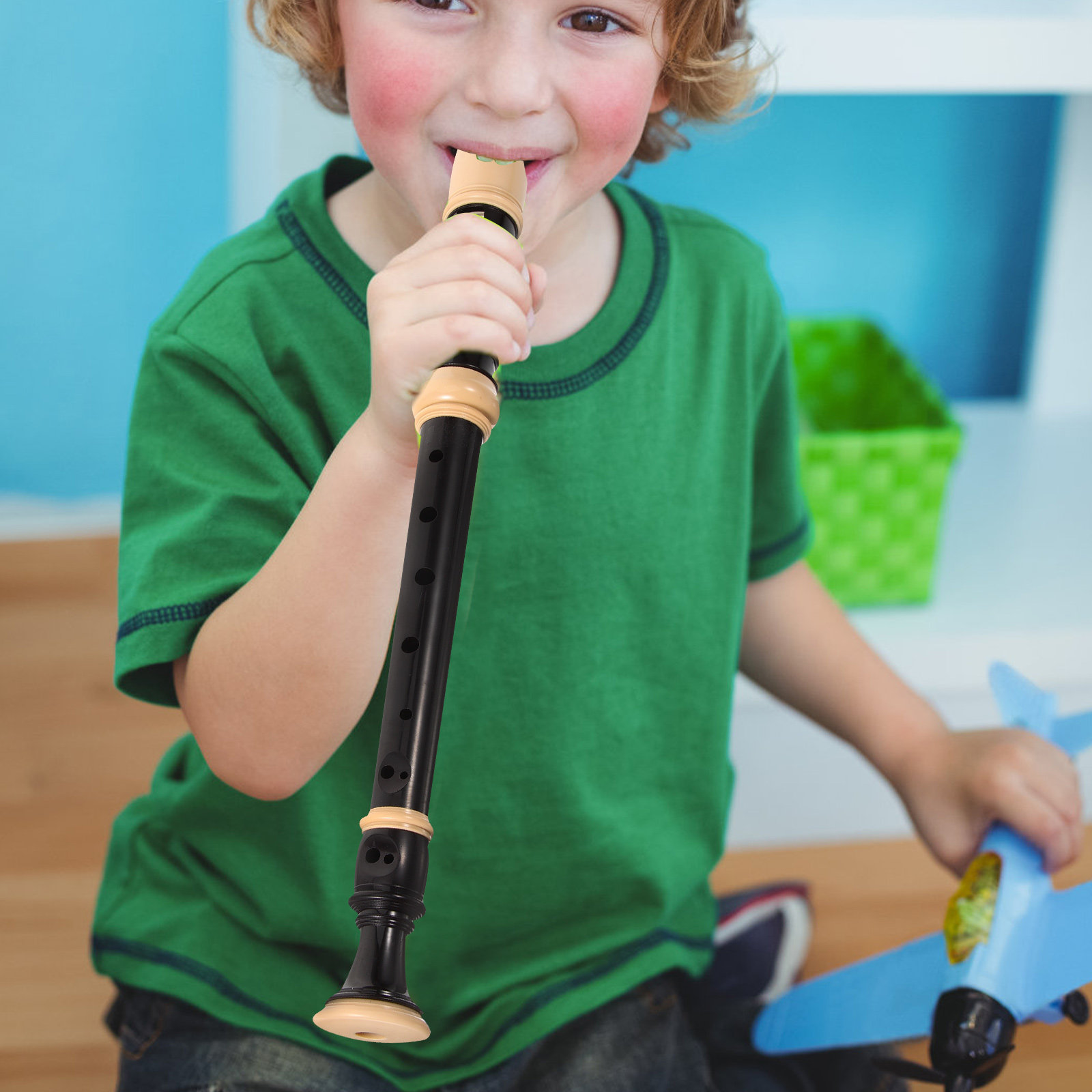 1Set 8 Hole Resin Recorder Flu - Musical Instrument A Recorder recension och pris