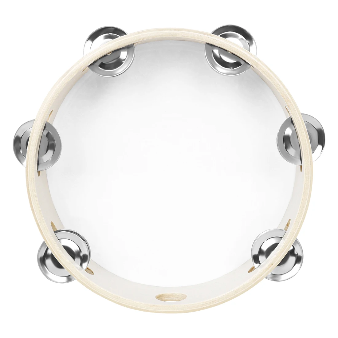 Portable 8 Inch Tambourine Sin - Musical Instrument Ancient recension och pris