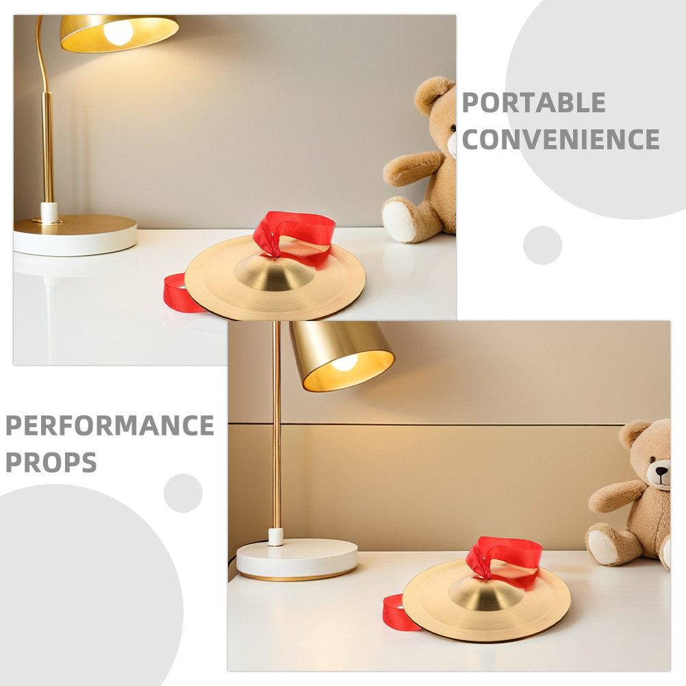 1Pair Alloy Cymbals Mini Small - Musical Instrument Band recension och pris
