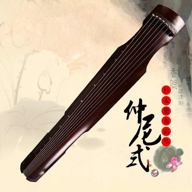 High-End Zhong Ni Style Guqin  - Musical Instrument Ancient recension och pris
