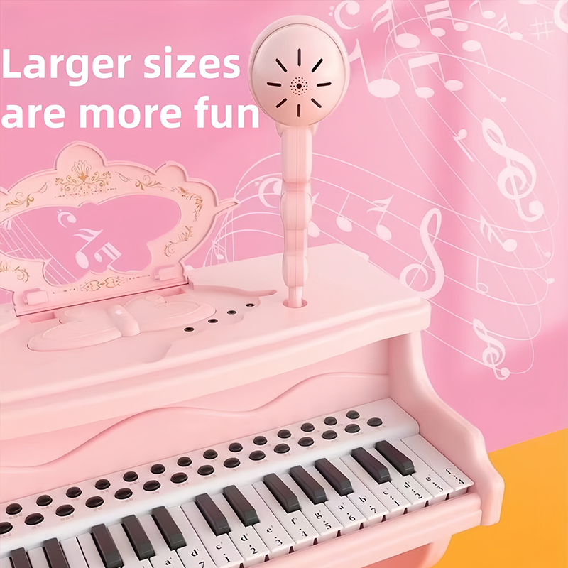 Baby Electronic Piano with Mic - Musical Instruments Names recension och pris