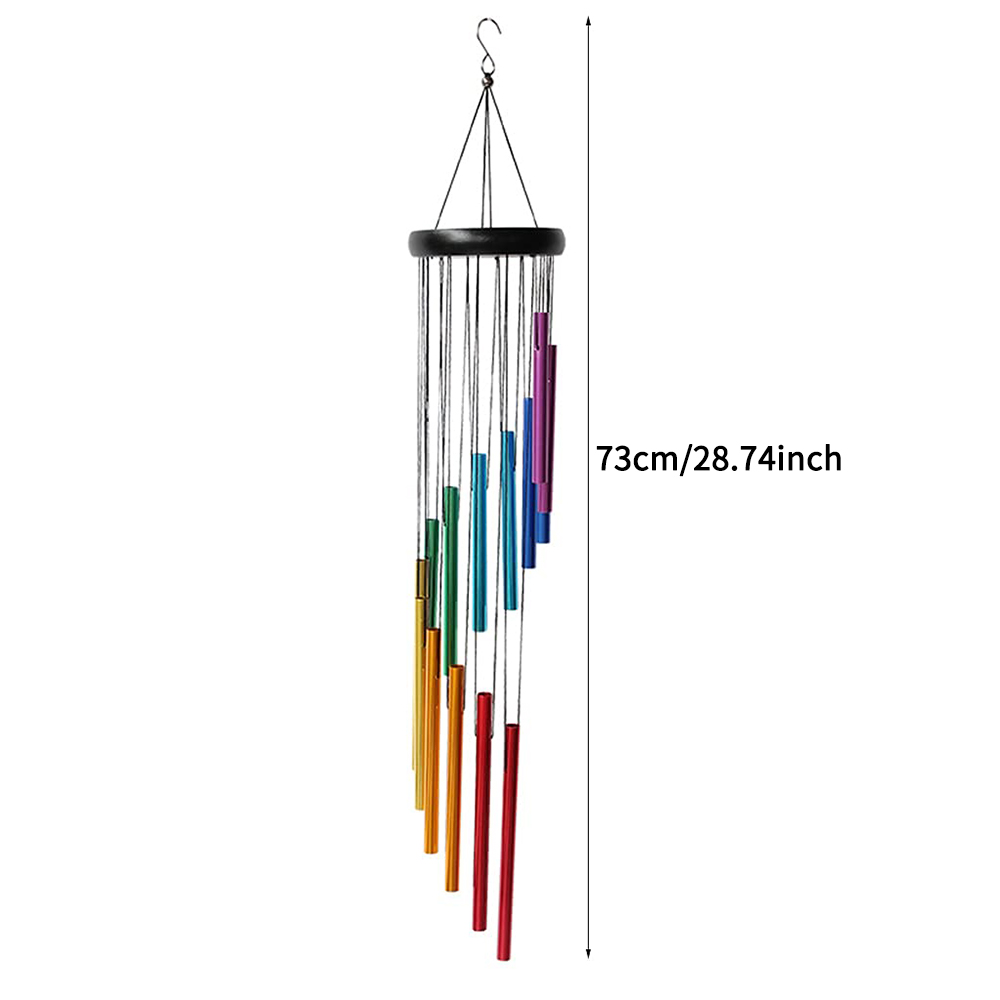 New 12 Tubes Wind Chimes Alumi - Wind Chime Tubular recension och pris