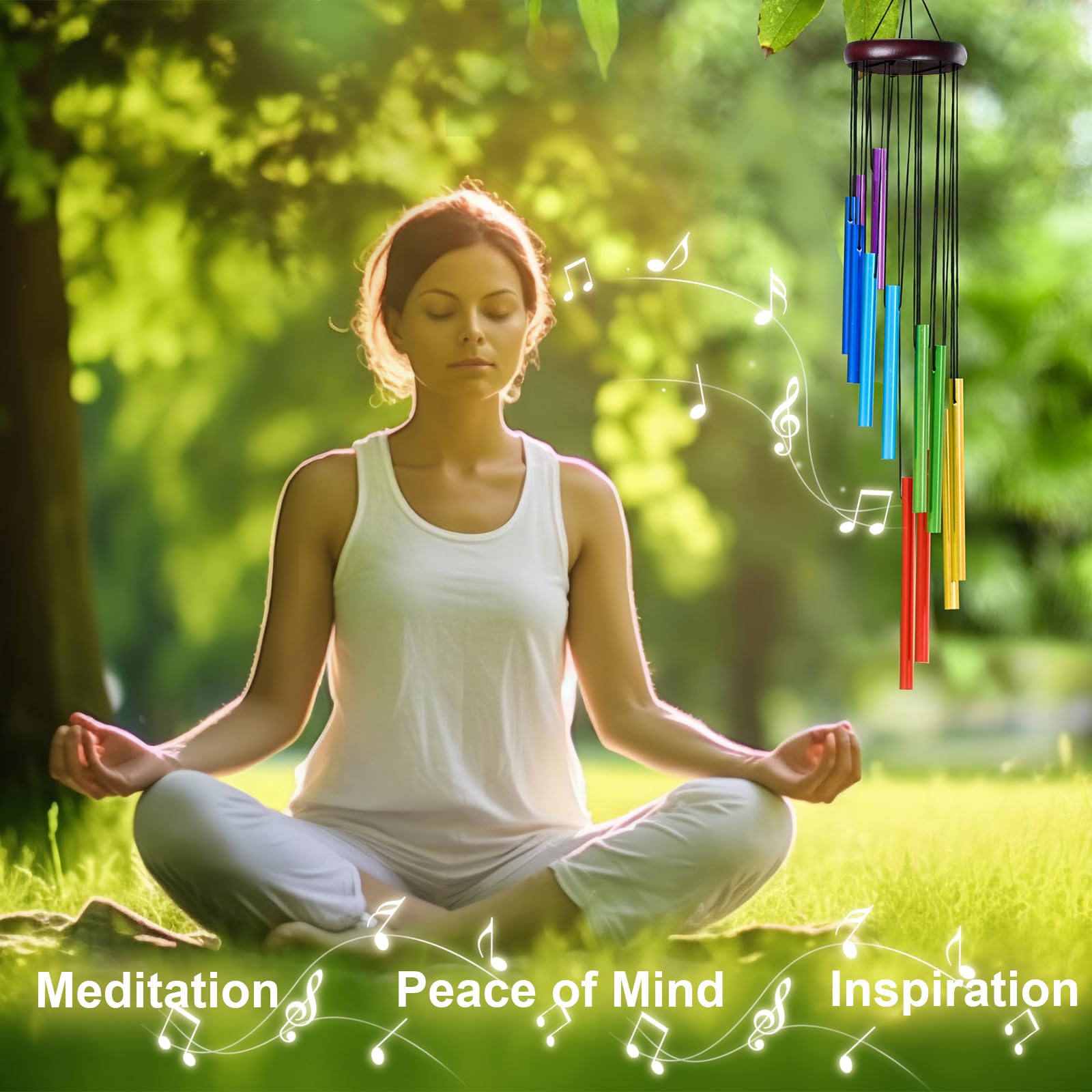 New 12 Tubes Wind Chimes Alumi - Wind Chime Tubular recension och pris