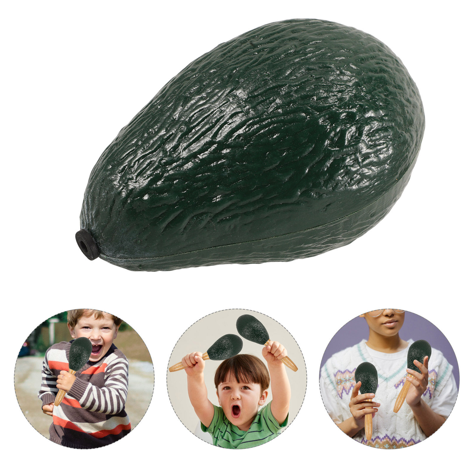 Fruit Shaker Maracas Avocado T - Musical Instrument Maraca recension och pris