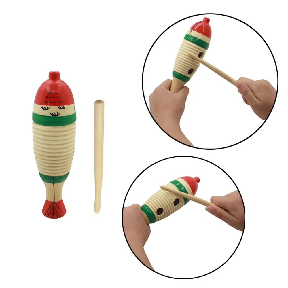Wooden Fish Musical Orff Percu - Musical Instrument Games recension och pris