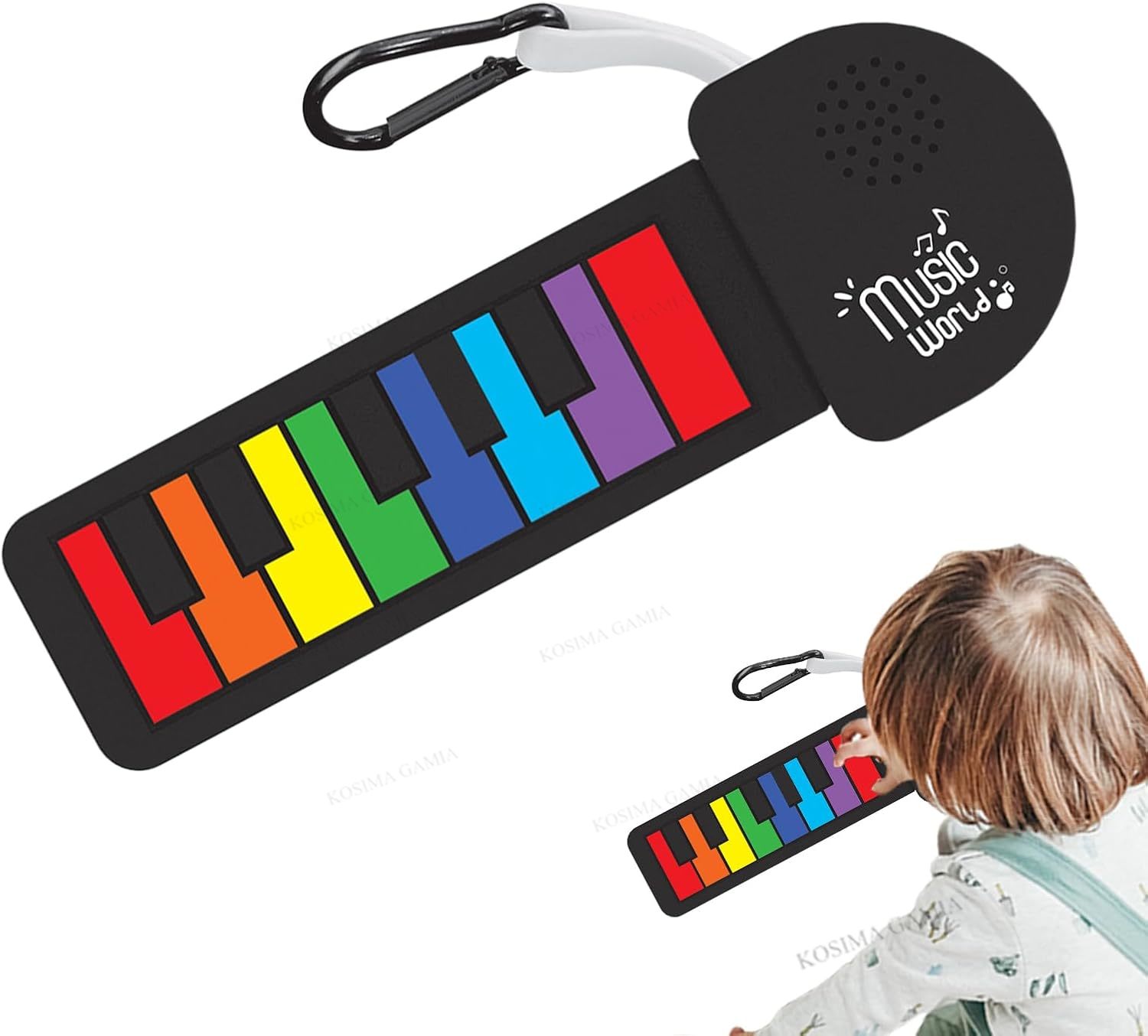 Roll Up Electronic Piano Silic - Musical Instruments Names recension och pris