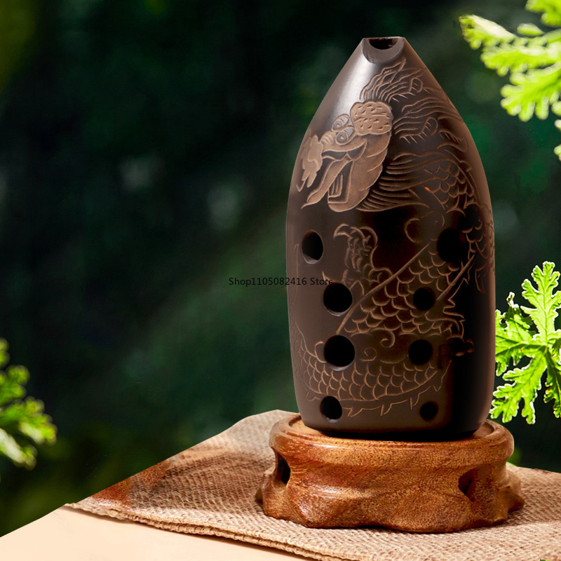 8/10 Holes Chinese Ancient Xun - Musical Instrument Ancient recension och pris