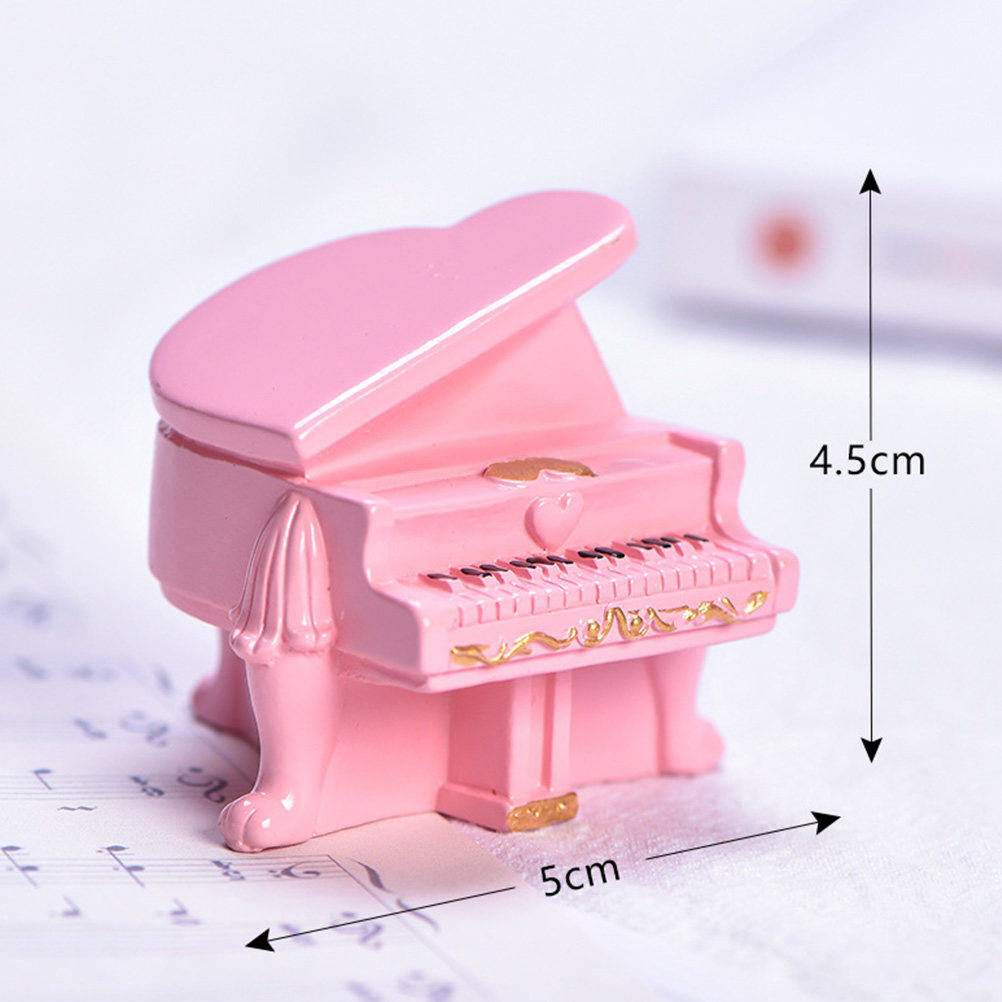 2Pcs Mini Piano Decorative Res - Musical Instrument Photo recension och pris