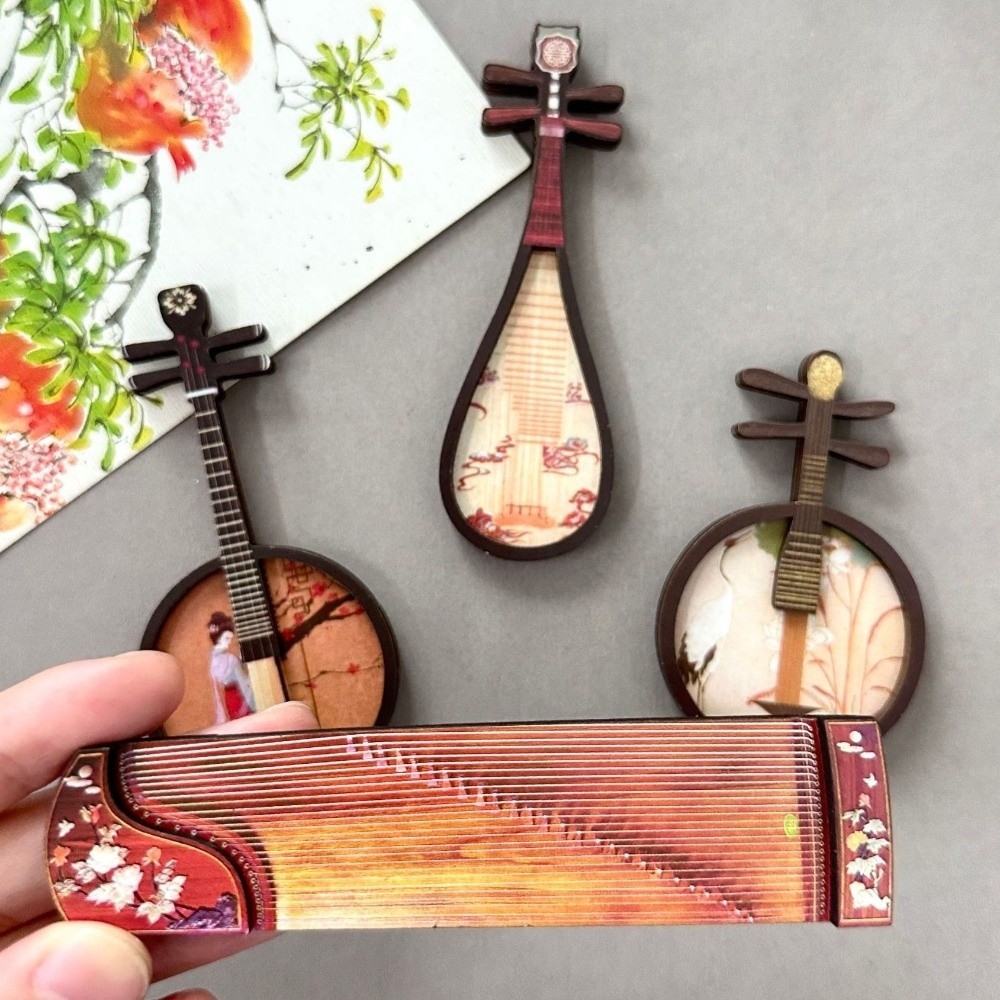 4PCS/SET Chinese Style Musical - Musical Instrument Ancient recension och pris