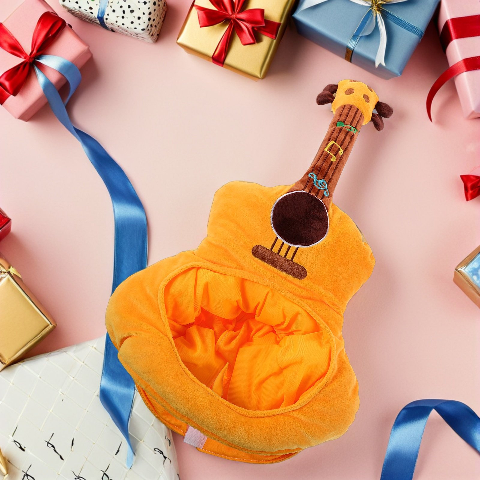 Guitar Cartoon Headwear Hat Pa - Musical Instrument Photo recension och pris