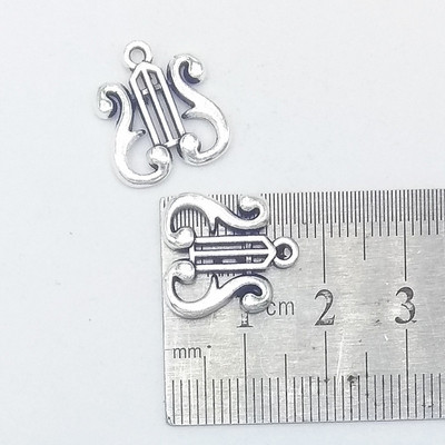 100pcs 17x16mm Zinc Alloy Anci - Musical Instrument Ancient recension och pris