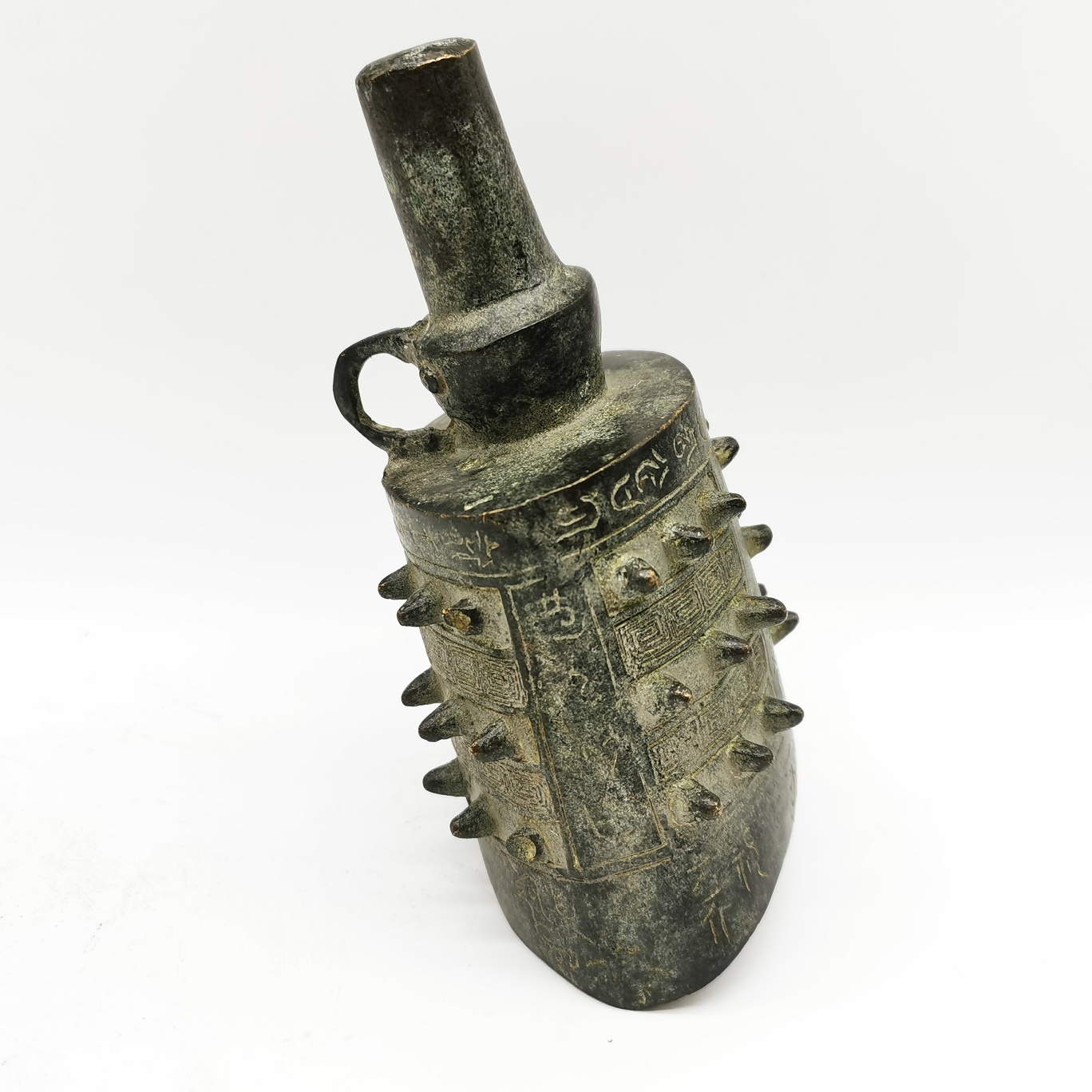 Chinese Antique Bronze Chime M - Musical Instrument Ancient recension och pris