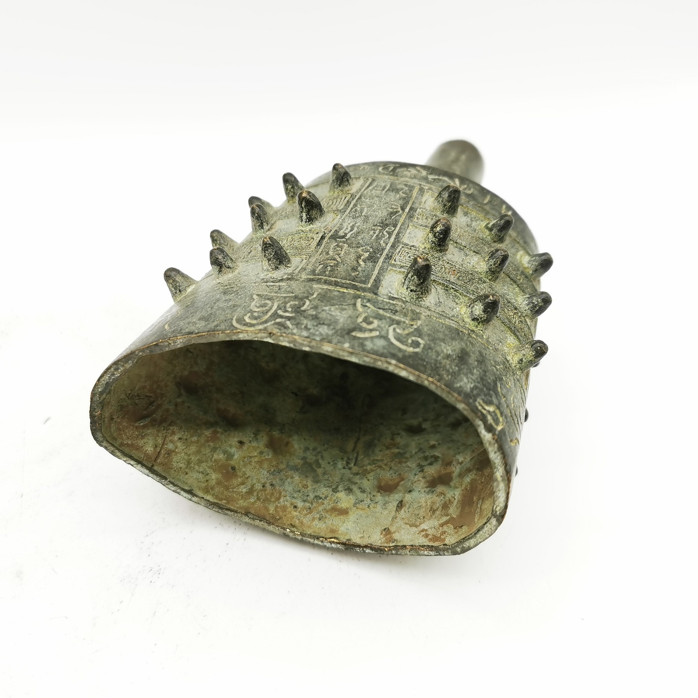 Chinese Antique Bronze Chime M - Musical Instrument Ancient recension och pris