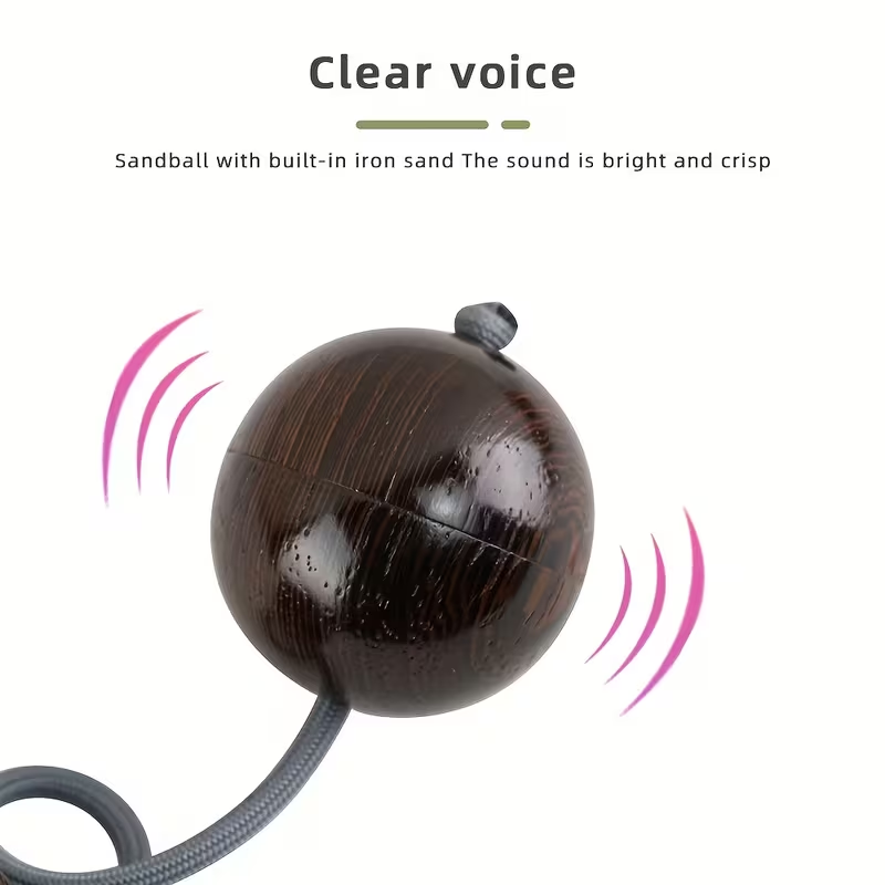 Rhythm sand ball beech wood ba - Musical Instrument Maraca recension och pris