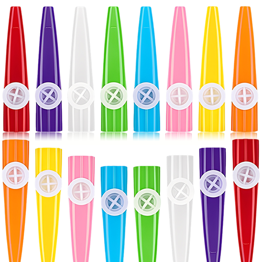 6pcs 11.5cm Plastic Kazoo Anci - Musical Instrument Ancient recension och pris