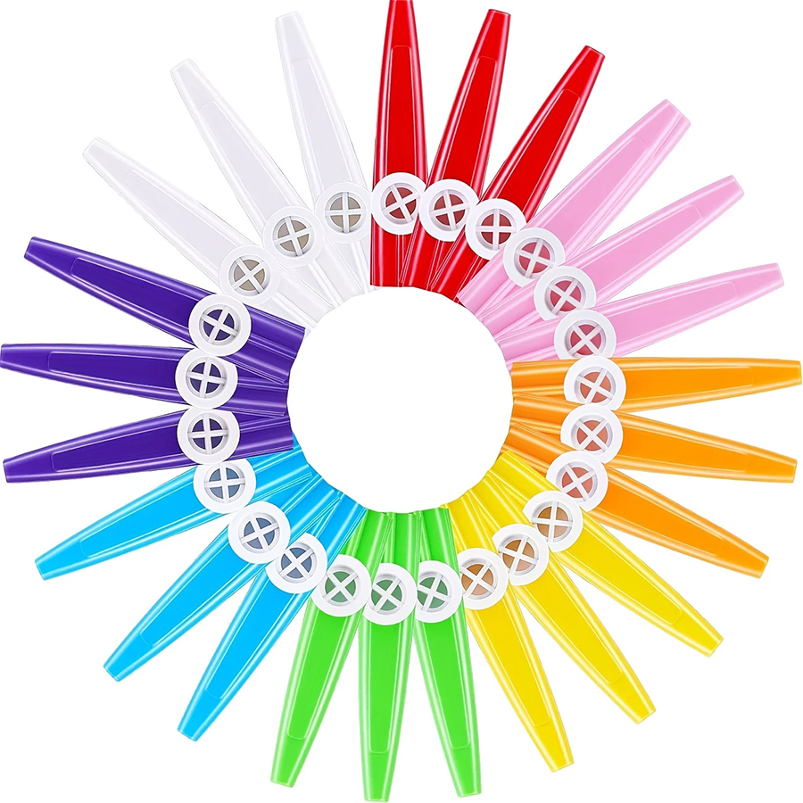 6pcs 11.5cm Plastic Kazoo Anci - Musical Instrument Ancient recension och pris