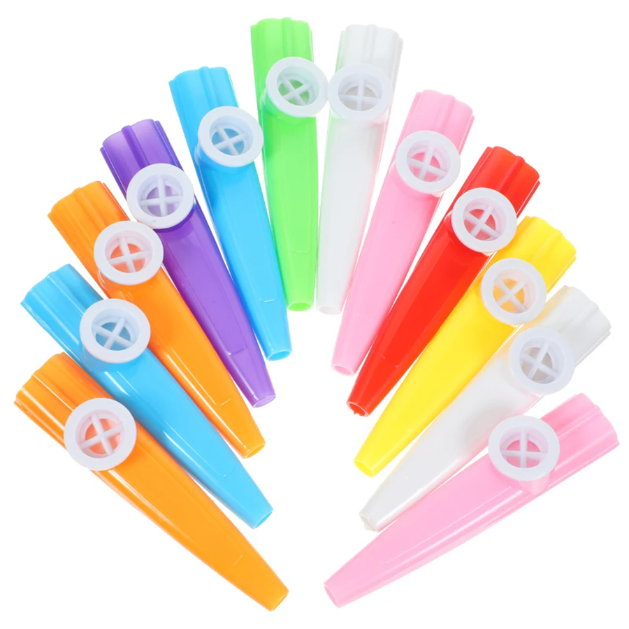 6pcs 11.5cm Plastic Kazoo Anci - Musical Instrument Ancient recension och pris