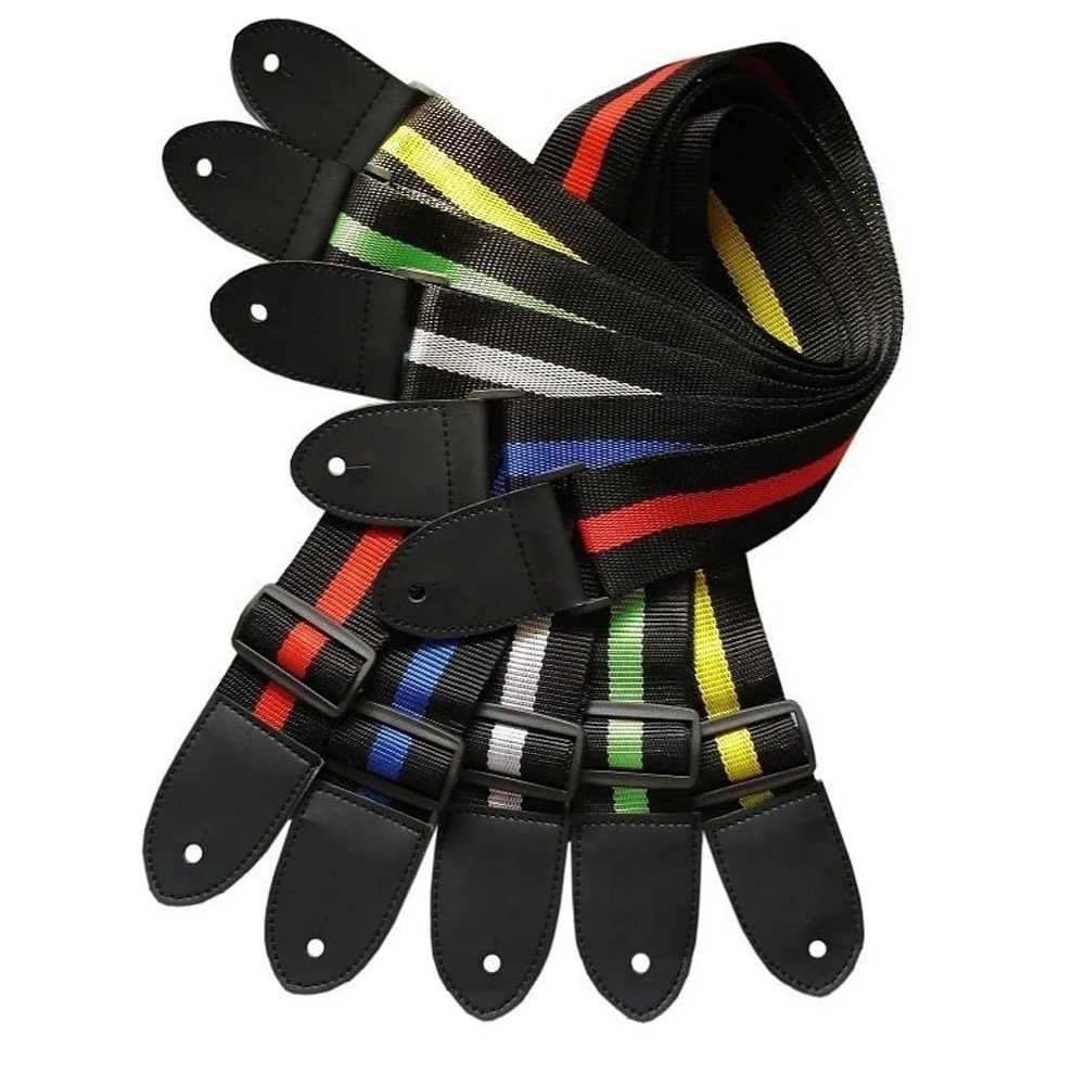 Guitar Strap Colourful Stripe  - Musical Instrument Band recension och pris