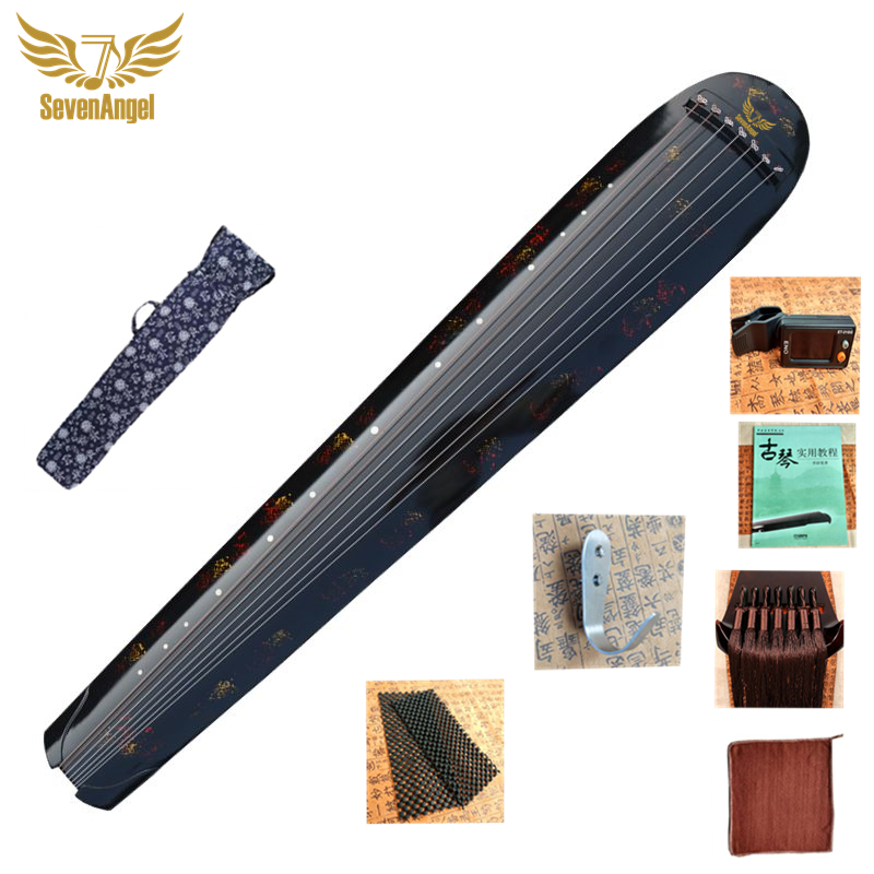 SevenAngel Guqin HunDun 7-Stri - Musical Instrument Ancient recension och pris
