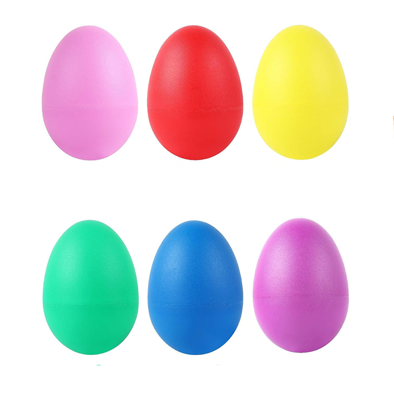 2Pcs Egg Shakers Plastic Percu - Musical Instrument Maraca recension och pris