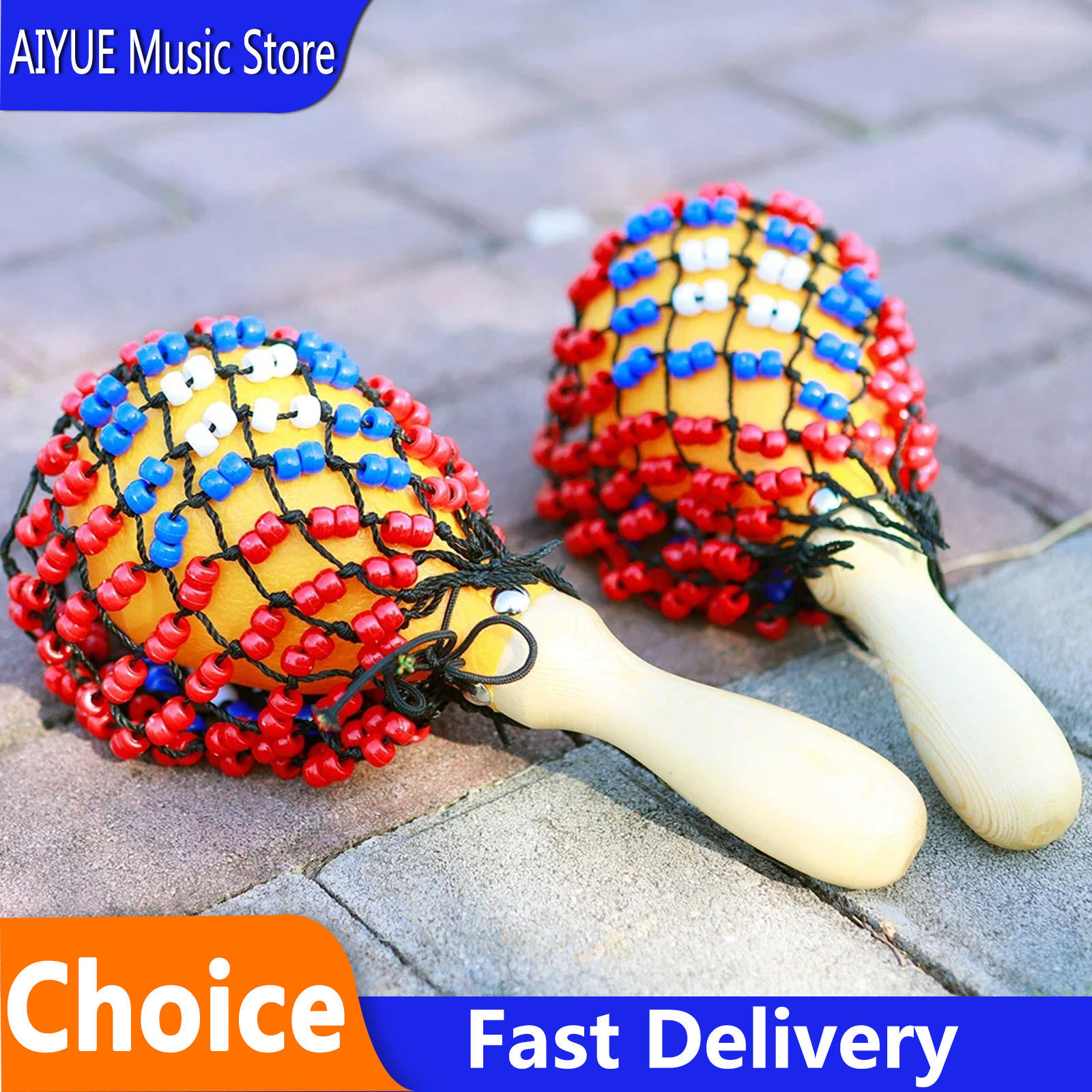 IRIN 2Pcs Handheld Sand Hammer - Musical Instrument Net recension och pris