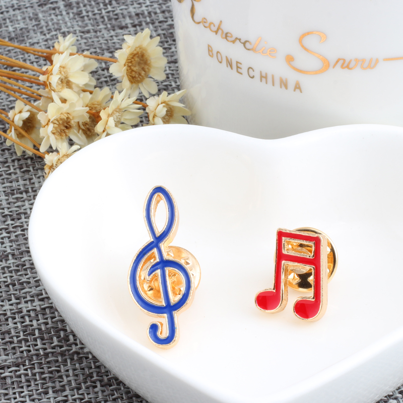 Music Clef Symbol Enamel Pins  - Musical Instrument Symbols recension och pris