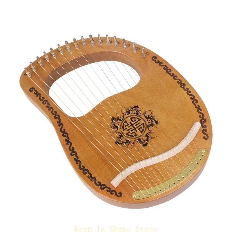 U1JC 16 String Lyre Harp, Lyre - Musical Instrument Symbols recension och pris