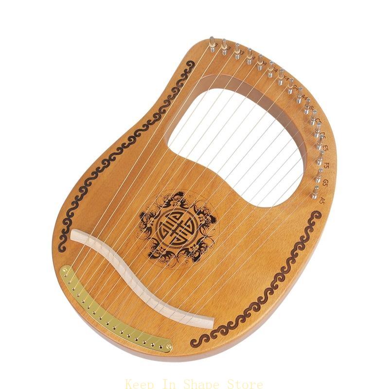 U1JC 16 String Lyre Harp, Lyre - Musical Instrument Symbols recension och pris