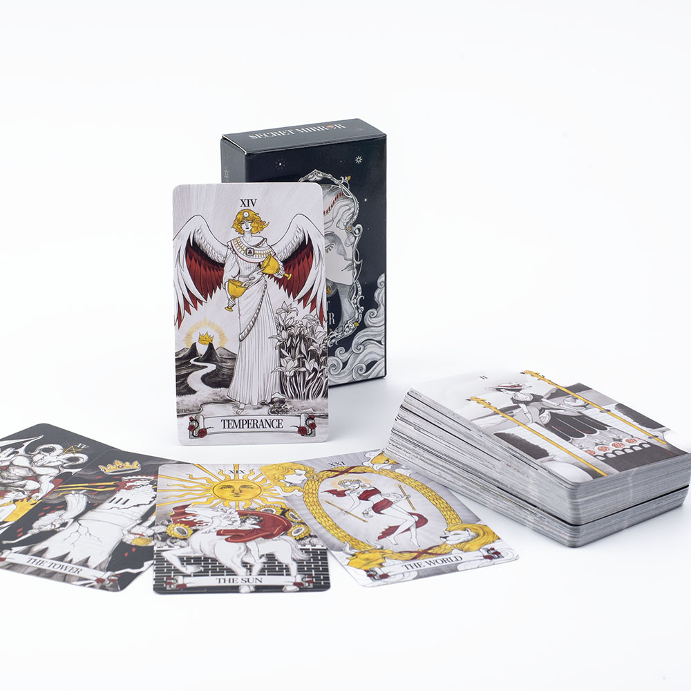 Secret Mirror Tarot Cards 10.3 - Musical Instrument Symbols recension och pris