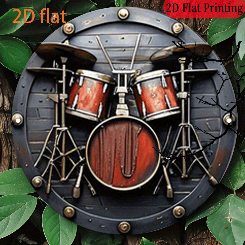 2D Flat, 1pc, 20.32x20.32 cm 2 - Musical Instrument Band recension och pris