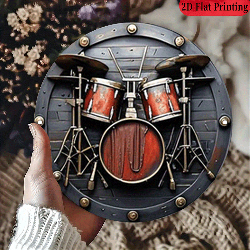 2D Flat, 1pc, 20.32x20.32 cm 2 - Musical Instrument Band recension och pris