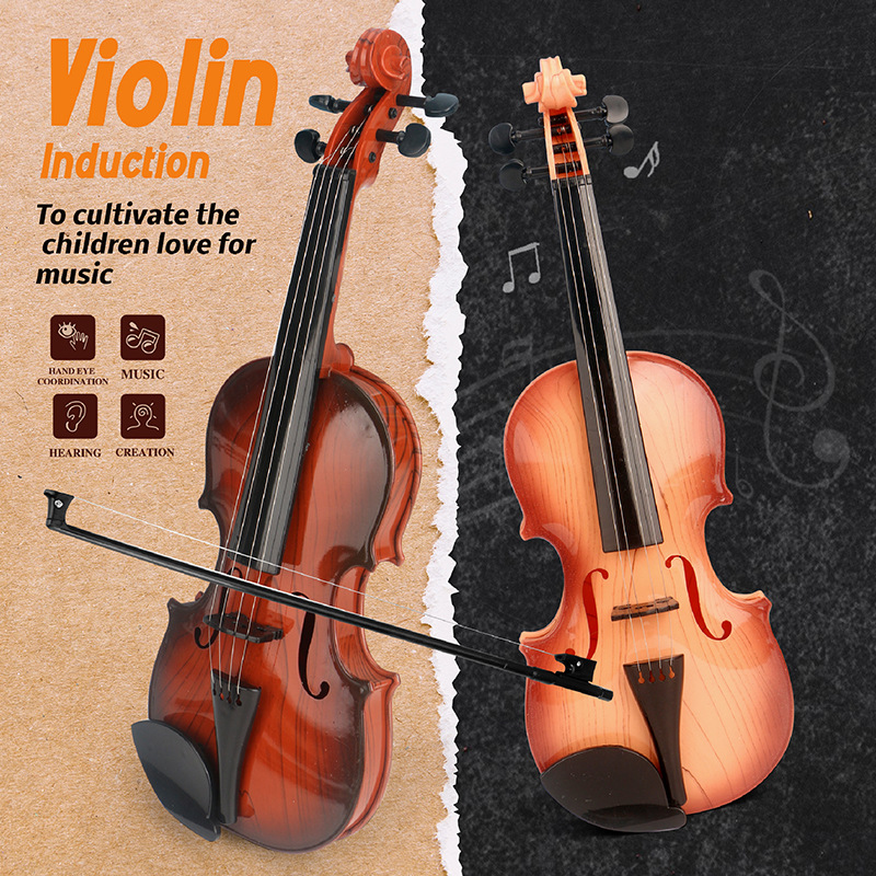 Acoustic Violin Toys Adjustabl - Musical Instrument Maraca recension och pris