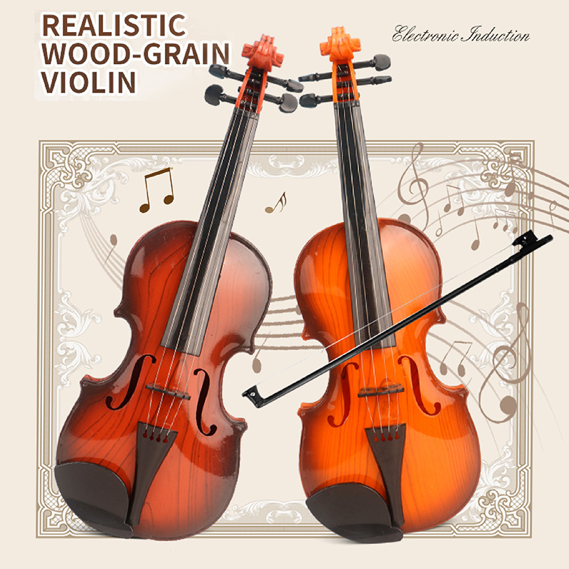 Acoustic Violin Toys Adjustabl - Musical Instrument Maraca recension och pris