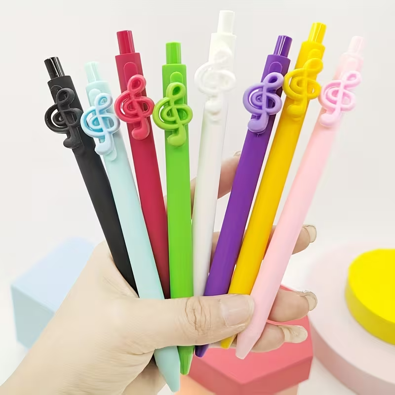 6/12pcs Music Symbol Series St - Musical Instrument Symbols recension och pris